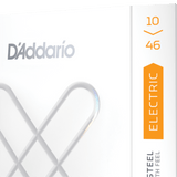 D'Addario XSE1046, XS Electric Coated Nickel Plated Steel, Regular Light, 10-46