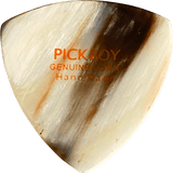 Pickboy PBCFSP Natural Horn, Triangle Pick, 1 Pick