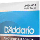 D'Addario EJ16 Acoustic Phosphor Bronze, Light, 12-53
