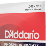 D'Addario EJ17 Acoustic Phosphor Bronze, Medium, 13-56