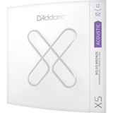 D'Addario XS Acoustic 80/20 Bronze, Custom Light, 11-52, XSABR1152