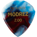 Pickboy MODREZ Hand-Shaped Resin Jazz Pick, Blue, 1-Pick PBMDZBUP