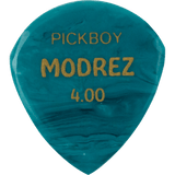 Pickboy MODREZ Hand-Shaped Resin Jazz Pick, Turquoise, 1-Pick PBMDZTQP