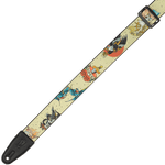 Levy's MP2TAT-005 2" Polyester Tattoo Series Guitar Strap