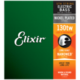 Elixir NANOWEB Nickel 5th Bass String — 15432 Long Scale, Taperwound, Light .130tw