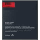 Dunlop Nickel Wound Bass Strings 45-105, DBN45105