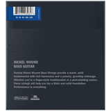 Dunlop Nickel Wound 5-String Bass Strings 45-125, DBN45125