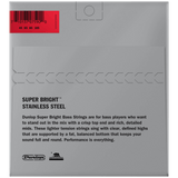 Dunlop Super Bright Stainless Steel Bass Strings 45-105, DBSBS45105