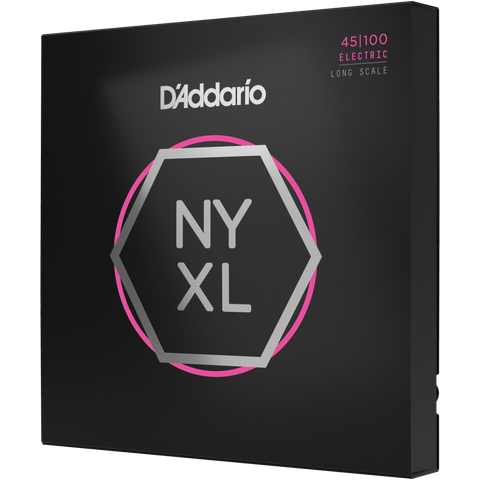 D'Addario NYXL45100, Regular Light Bass Strings 45-100