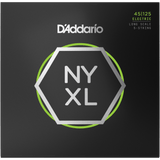 D'Addario NYXL45125, Light Top/Med Bottom 5-String Bass Strings 45-125