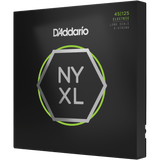 D'Addario NYXL45125, Light Top/Med Bottom 5-String Bass Strings 45-125