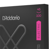 D'Addario XTB45100 XT Regular Light Nickel Plated Bass Strings, 45-100