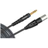 D'Addario Custom Series 1/4" to XLR Microphone Cable, 5 feet – PW-GMMS-05