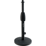 Gator Frameworks Desktop Mic Stand, 6" Base, GFW-MIC-0601