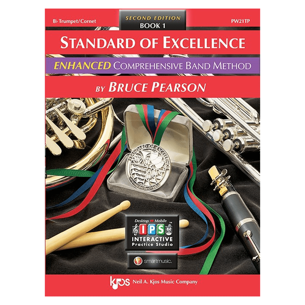 Kjos Standard of Excellence ENHANCED Book 1 Trumpet PW21TP