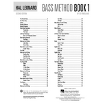 Hal Leonard Bass Method Book 1 w/Online Audio