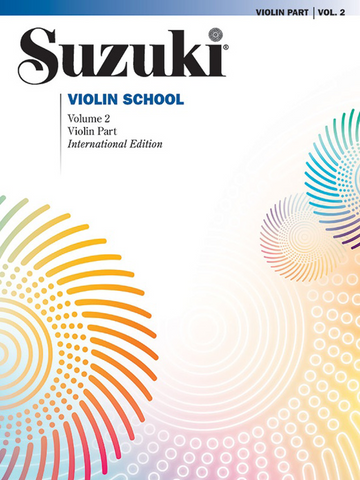 Alfred Suzuki Violin School, Volume 2 Book