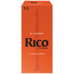 Rico by D'Addario Bb Clarinet Reeds, 25-pack – RCA25