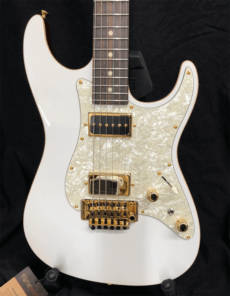 Tom Anderson Drop Top Classic — Arctic White with Binding