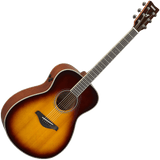Yamaha FS-TA BS TransAcoustic Electric Concert Guitar – Brown Sunburst