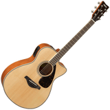 Yamaha FSX820C Concert Acoustic/Electric Guitar — Natural