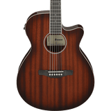 Ibanez AEG7MHVLS Acoustic/Electric Guitar — Violin Sunburst