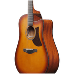 Ibanez AAD50CELBS Advanced Grand Dreadnought Acoustic/Electric — Light Brown Sunburst