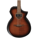 Ibanez AEWC400AMS Contoured Acoustic/Electric — Amber Sunburst High Gloss