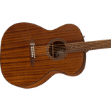 Fender Monterey Standard Acoustic Electric Guitar – Natural Mahogany