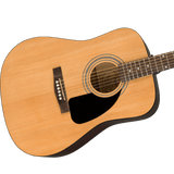 Fender FA-115 Dreadnought Acoustic Guitar Pack – Natural