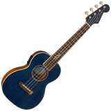 Fender Dhani Harrison Acoustic-Electric Uke – Sapphire Blue