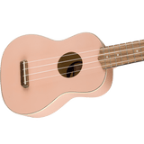 Fender Venice Soprano Uke – Shell Pink