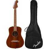 Fender California Standard Redondo Mini with Bag – Natural Sapele