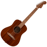 Fender California Standard Redondo Mini with Bag – Natural Sapele