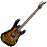 Ibanez GRX70QASB Gio RG Electric Guitar — Sunburst