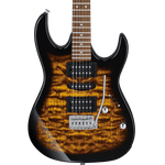 Ibanez GRX70QASB Gio RG Electric Guitar — Sunburst