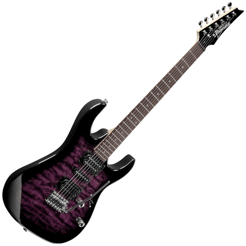Ibanez GRX70QATVT Gio RG Electric Guitar — Transparent Violet Sunburst Ibanez GRX70QATVT Gio RG Electric Guitar — Transparent Violet Sunburst
