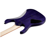 Ibanez RG421QMCBB RG Standard Electric Guitar — Quilt Maple Cerulean Blue Burst