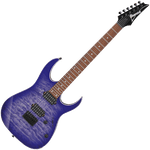 Ibanez RG421QMCBB RG Standard Electric Guitar — Quilt Maple Cerulean Blue Burst