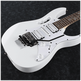 Ibanez JEMJRWH Steve Vai Signature 6-String Electric Guitar – White