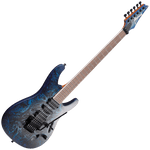 Ibanez S770CZM S-Series Standard Electric Guitar — Cosmic Blue Frozen Matte