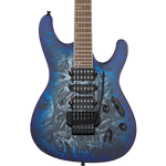 Ibanez S770CZM S-Series Standard Electric Guitar — Cosmic Blue Frozen Matte