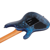 Ibanez S770CZM S-Series Standard Electric Guitar — Cosmic Blue Frozen Matte