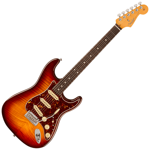 Fender 70th Anniversary American Professional II Strat® — Flame Maple Comet Burst