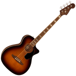 Fender Kingman™ Acoustic/Electric Bass — Shaded Edge Burst