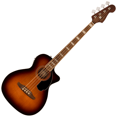 Fender Kingman™ Acoustic/Electric Bass — Shaded Edge Burst