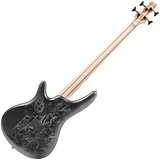 Ibanez SR300EDXBZM SR Standard 4-String Electric Bass – Black Ice Frozen Matte