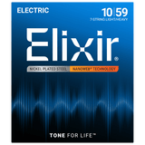 Elixir NANOWEB Nickel Electric — 7-String 12074 Light/Heavy .010-.059