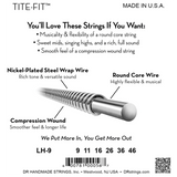 DR Strings LH-9 Tite-Fit Nickel Electric Light-N-Heavy 9-46