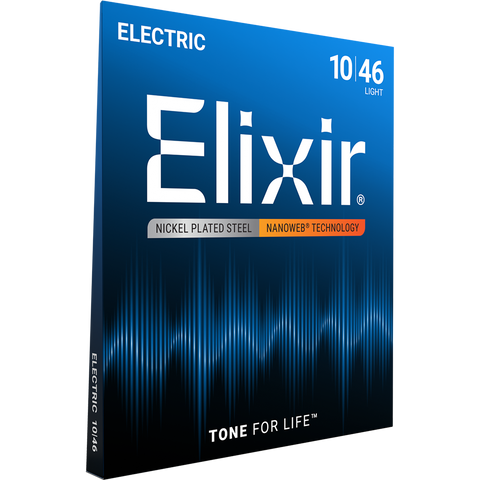 Elixir NANOWEB Nickel Electric — 12052 Light .010-.046
